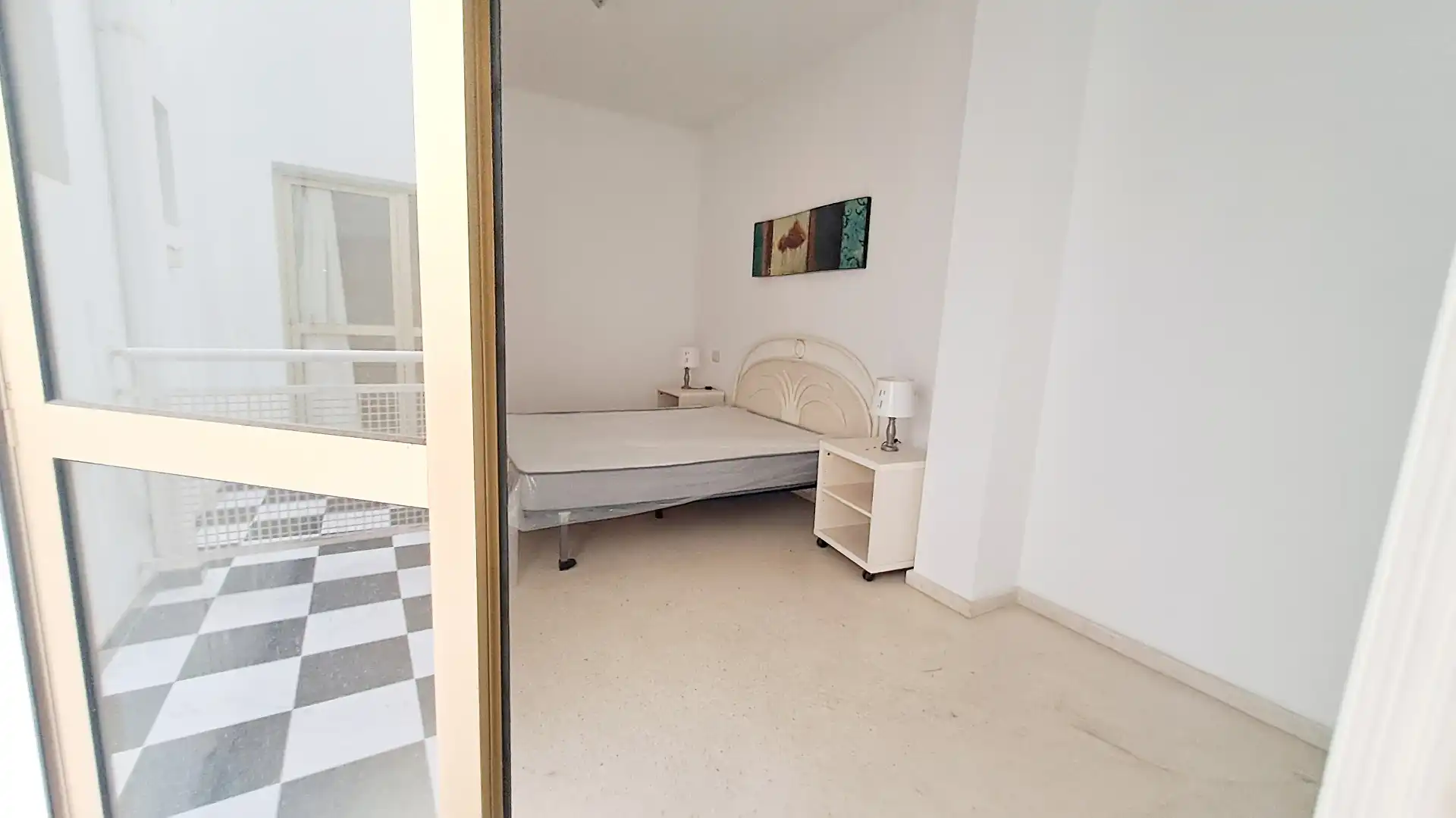 Habitación de Apartamento de alquiler en Las Palmas de Gran Canaria con Amueblado, Lavadora y Balcón