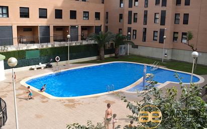 Swimming pool of Flat for sale in Gandia  with Air Conditioner and Terrace