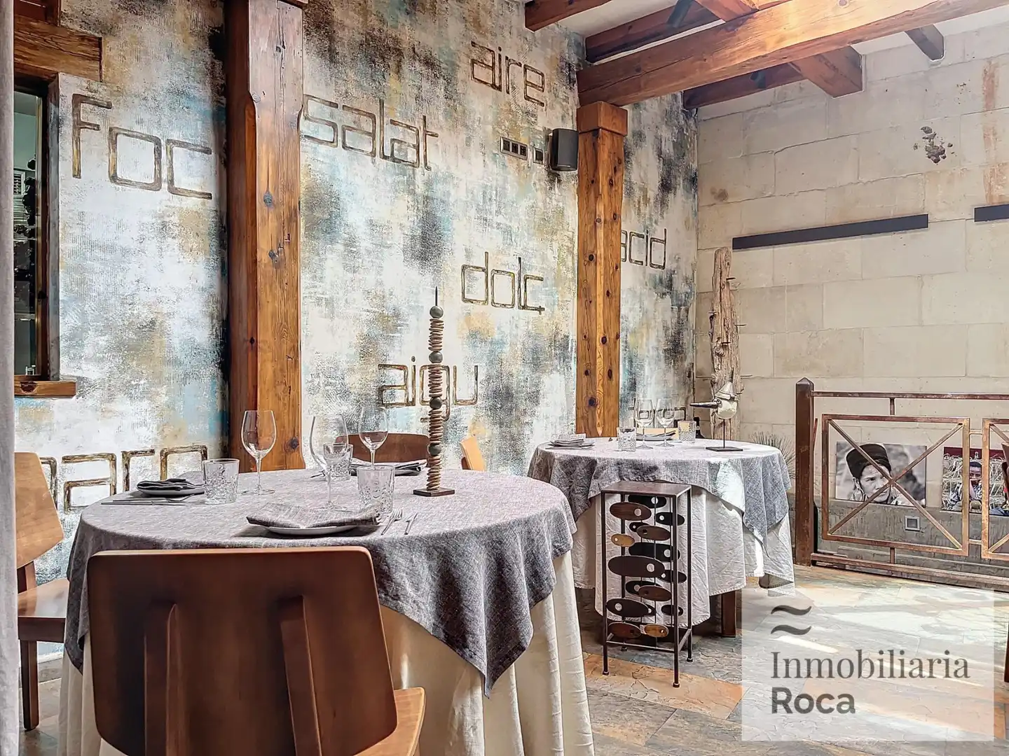 Dining room of Commercial properties for sale in Es Mercadal  with Air Conditioner, Terrace and Furnished