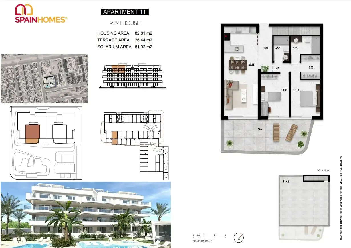 Apartament amb terrassa en venda a Orihuela Costa, imagen 46