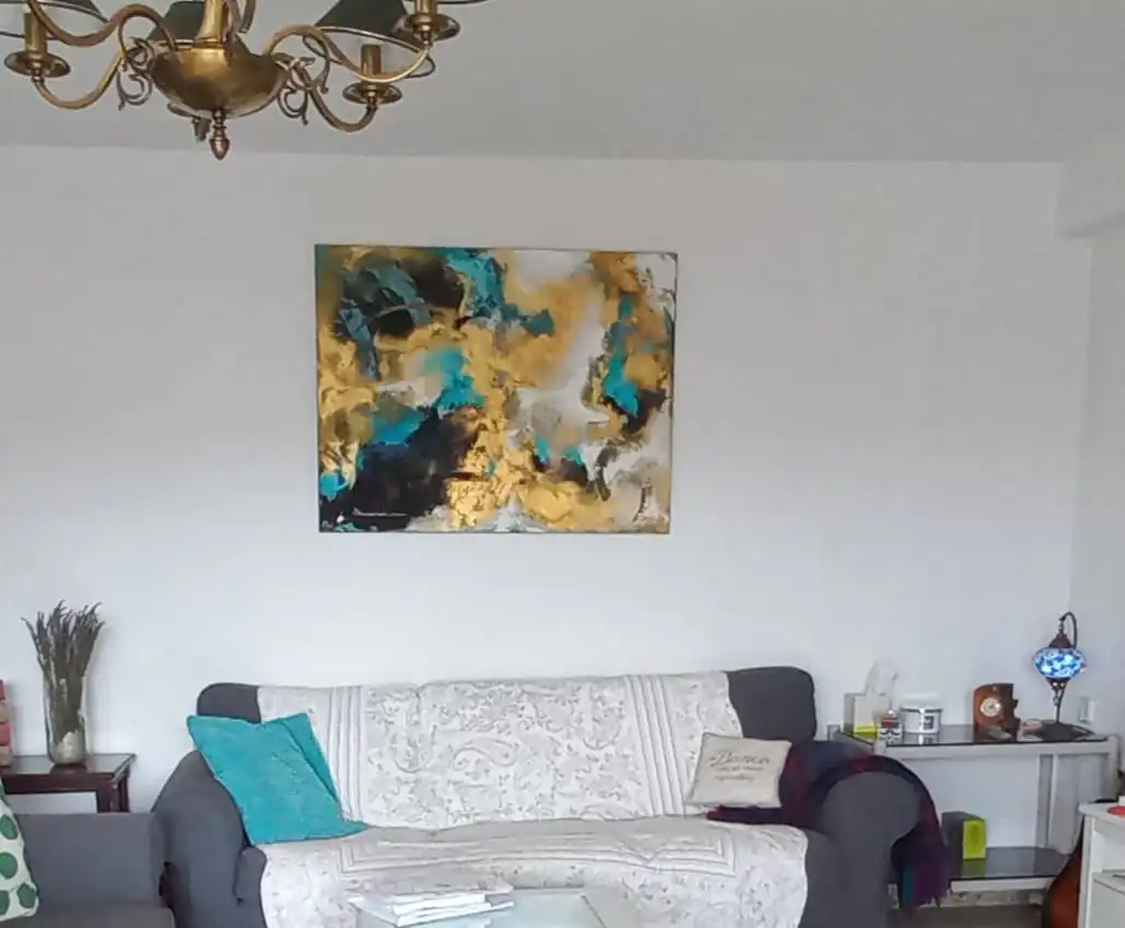 Wohnzimmer von Dachboden zum Verkauf in Alicante / Alacant mit Terrasse, Möbliert und Balkon