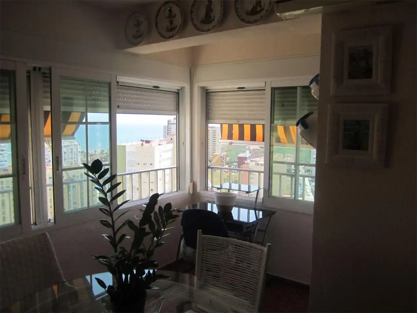 Dining room of Apartments for rent in Puçol  with Air Conditioner, Swimming Pool and Balcony