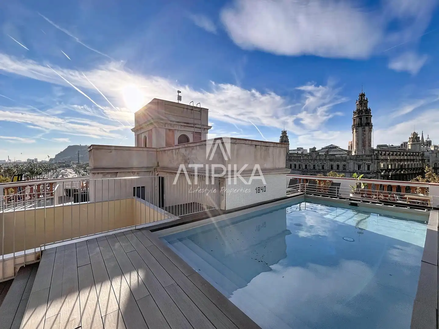 Piscina de Piso en venta en Barcelona con Aire acondicionado, Calefacción y Parquet