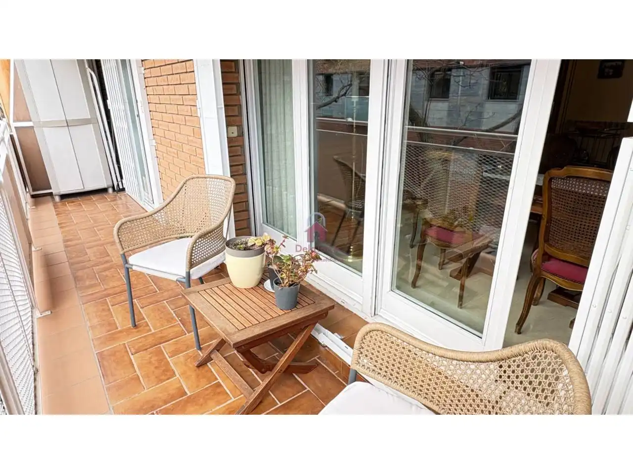 Terrasse von Wohnung zum Verkauf in Terrassa mit Klimaanlage, Heizung und Balkon