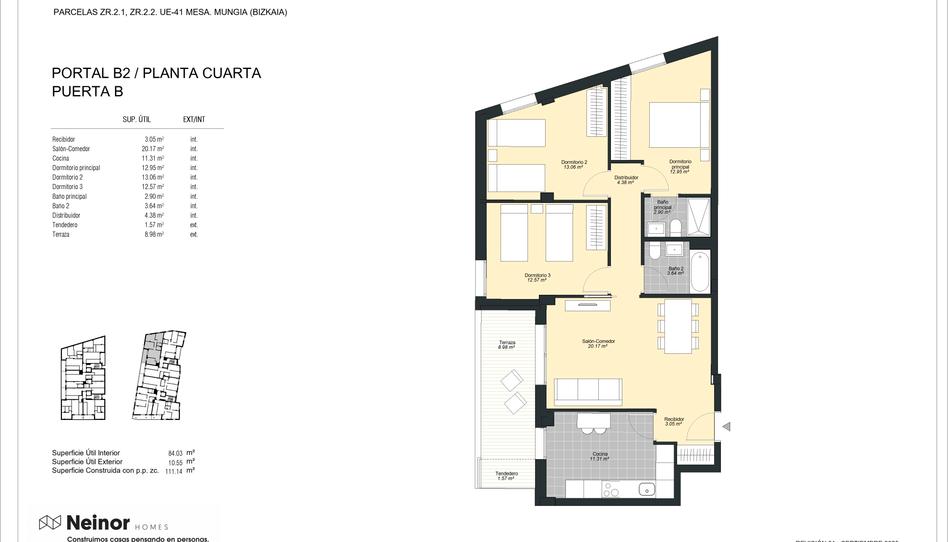 Foto 1 de Piso en venta en   Calle Lauxeta Olerkari, Mungia, Bizkaia