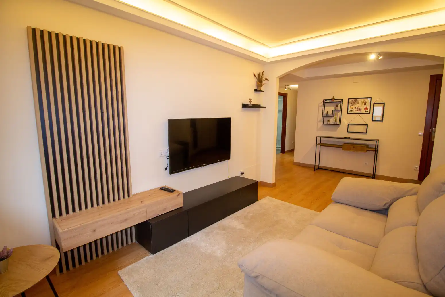 Sala de estar de Piso de alquiler en Gijón  con Calefacción, Terraza y Trastero