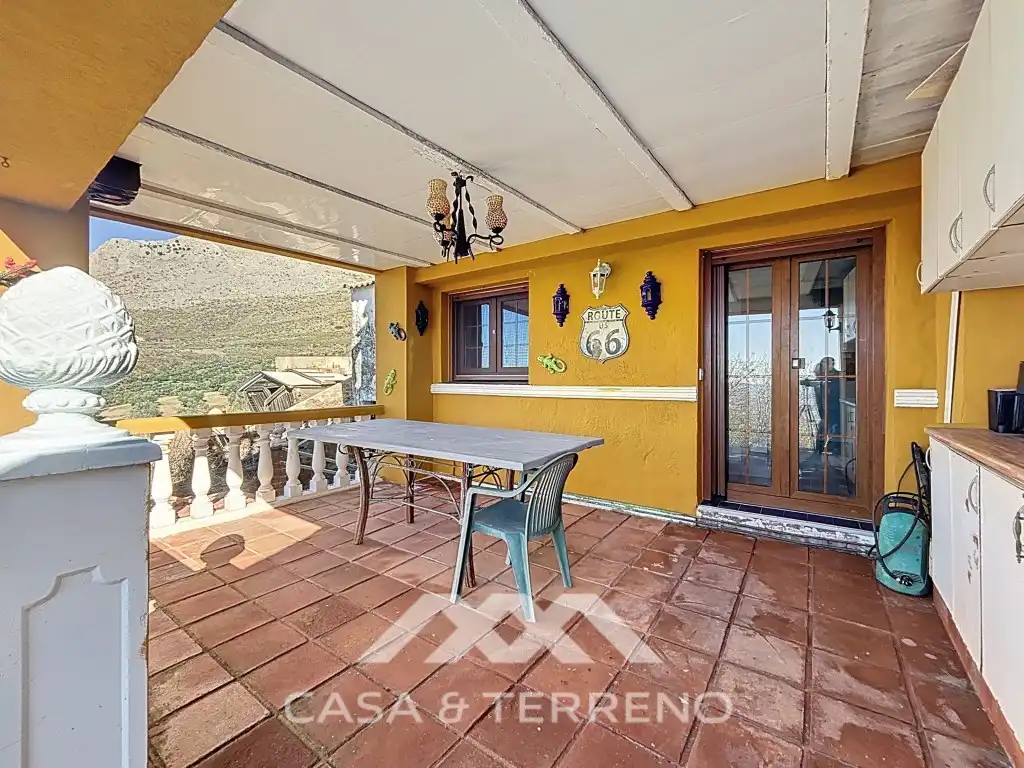 Terraza de Casa o chalet en venta en Periana con Jardín privado, Terraza y Lavadora