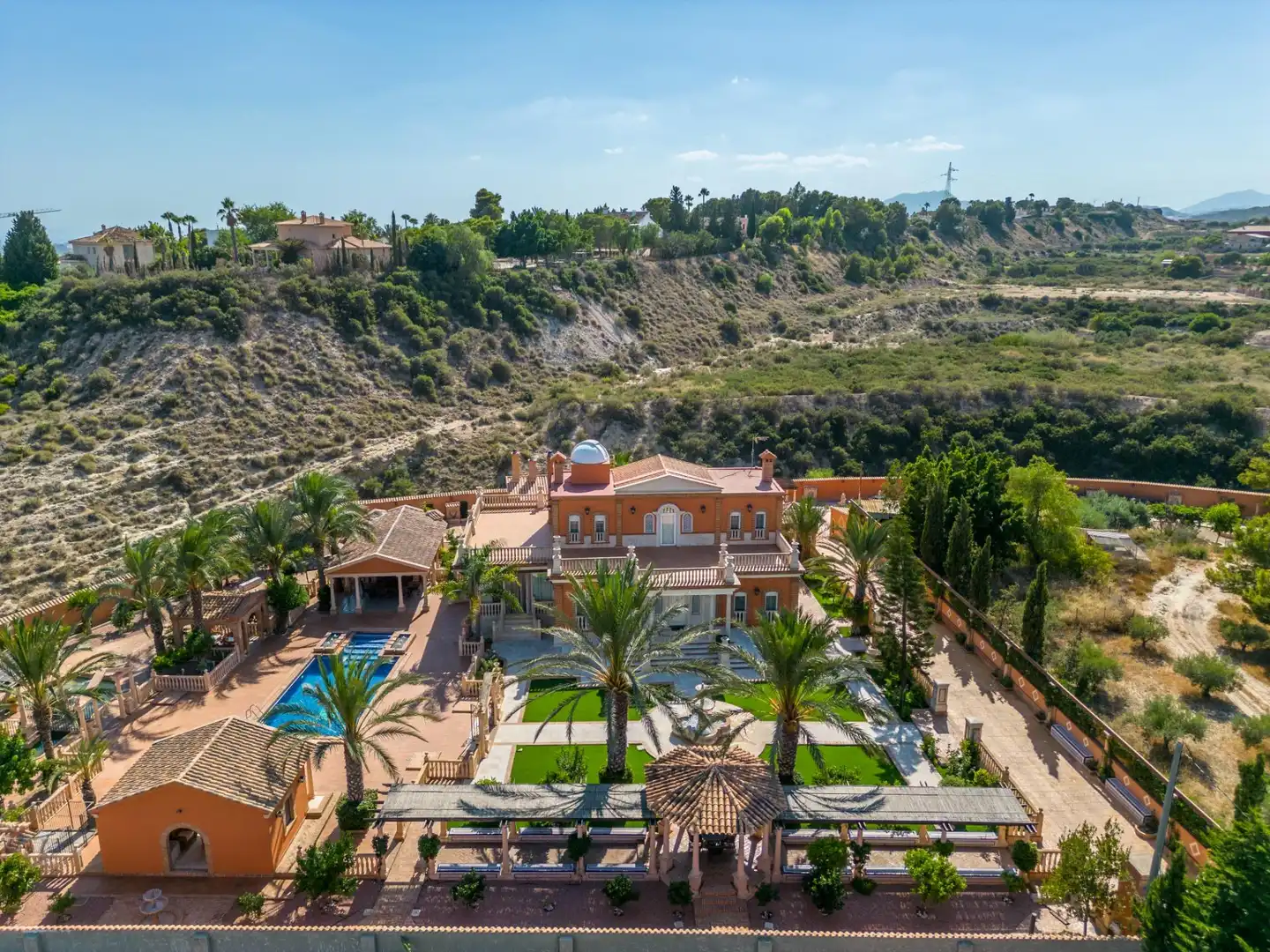Jardí de Casa o xalet en venda en Elche / Elx amb Aire condicionat, Calefacció i Jardí privat