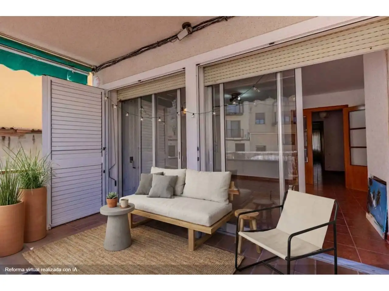 Terrasse von Wohnung zum Verkauf in El Catllar  mit Klimaanlage, Terrasse und Abstellraum