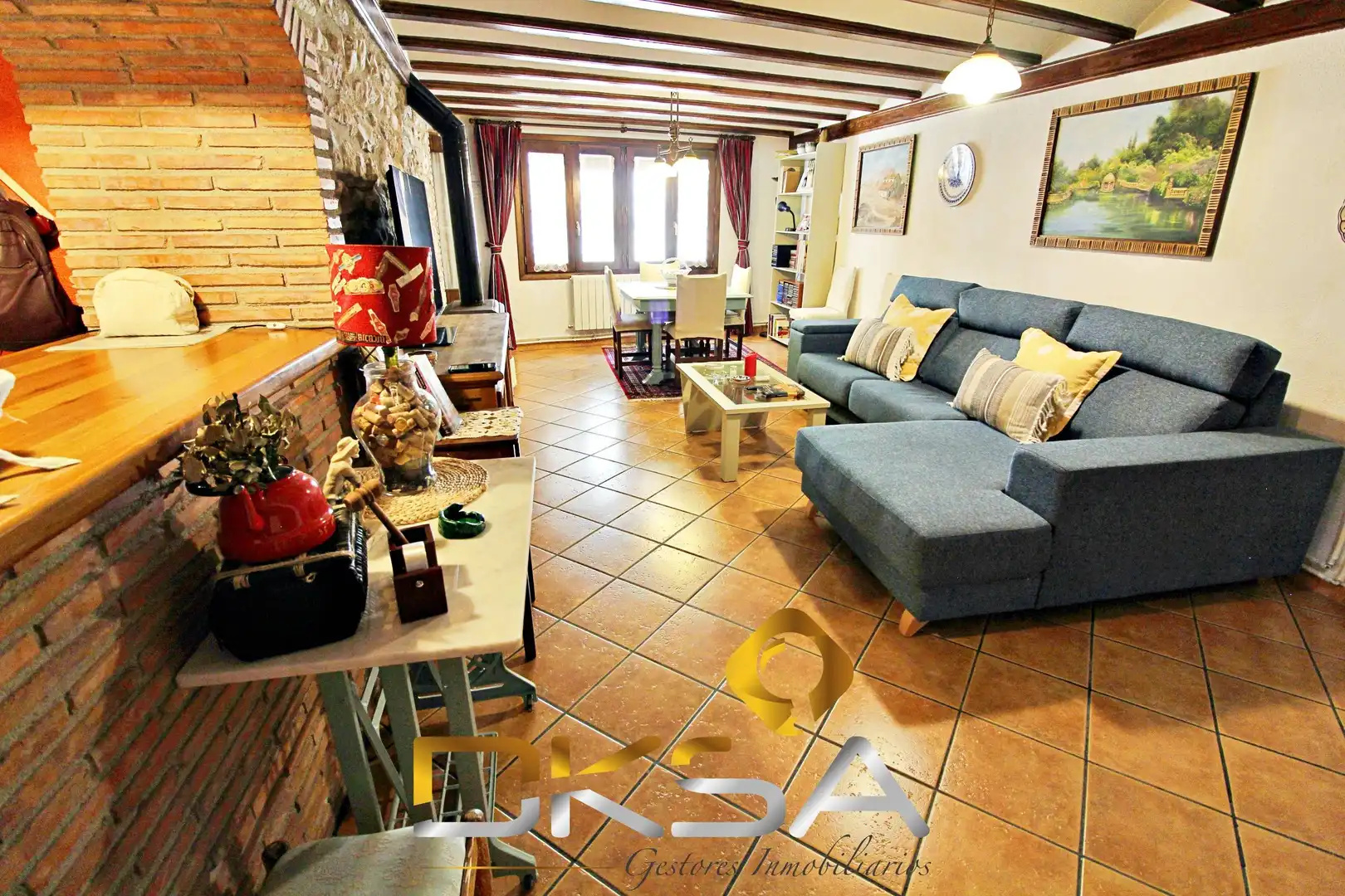 Sala de estar de Casa o chalet en venta en Morella con Calefacción, Terraza y Trastero