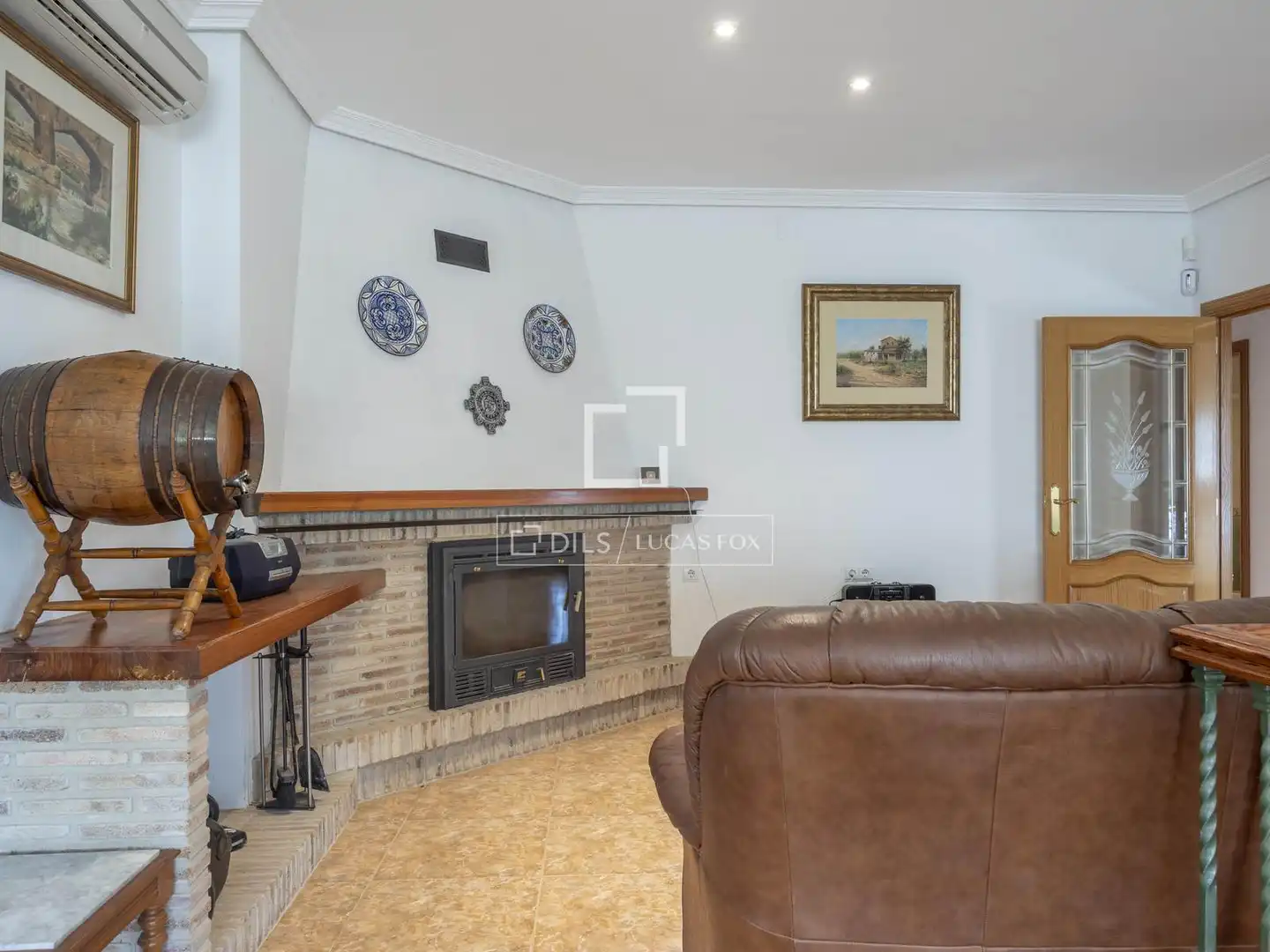 Sala de estar de Casa o chalet en venta en Segart con Aire acondicionado, Calefacción y Piscina