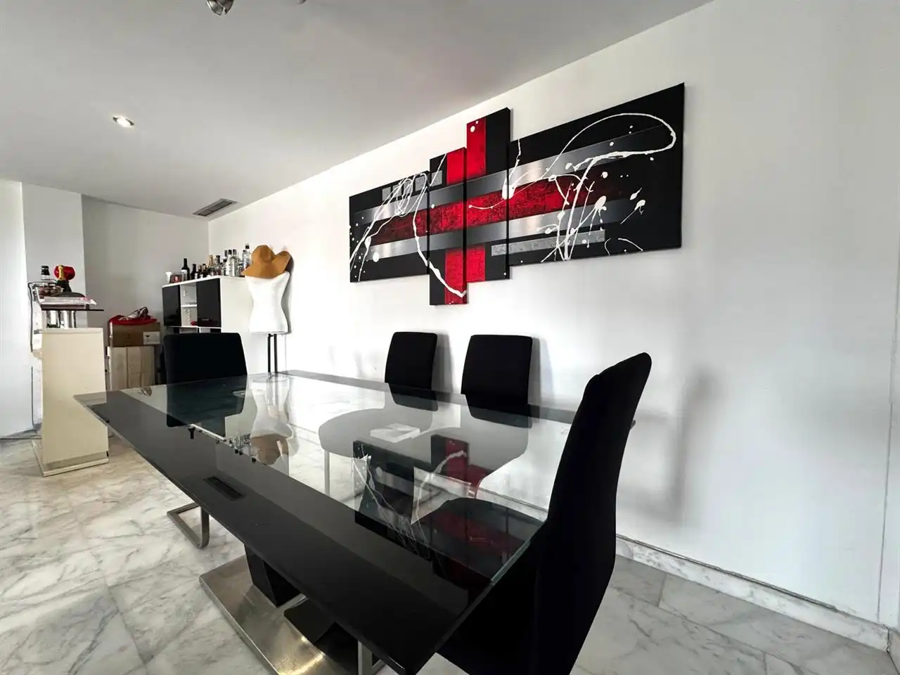 Comedor de Piso en venta en Villajoyosa / La Vila Joiosa con Aire acondicionado, Calefacción y Terraza