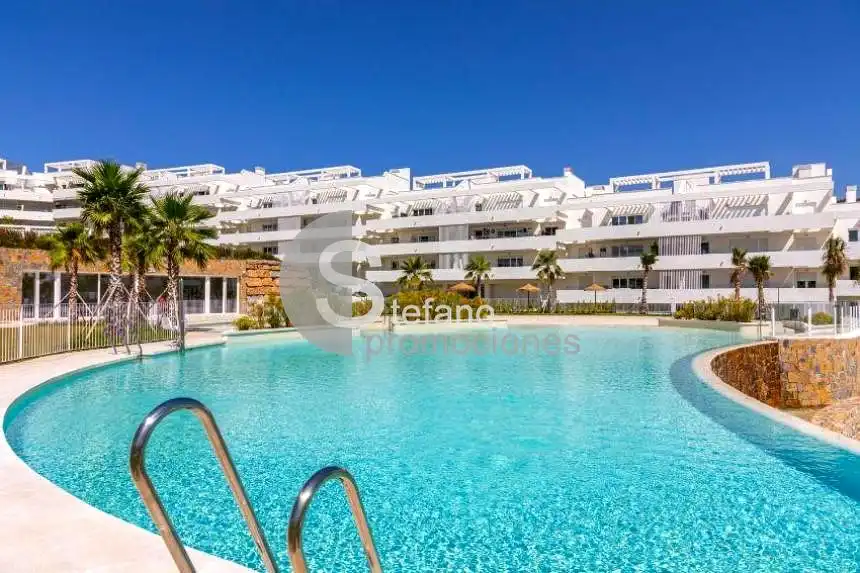 Außenansicht von Wohnung zum Verkauf in Málaga mit Klimaanlage, Heizung und Terrasse