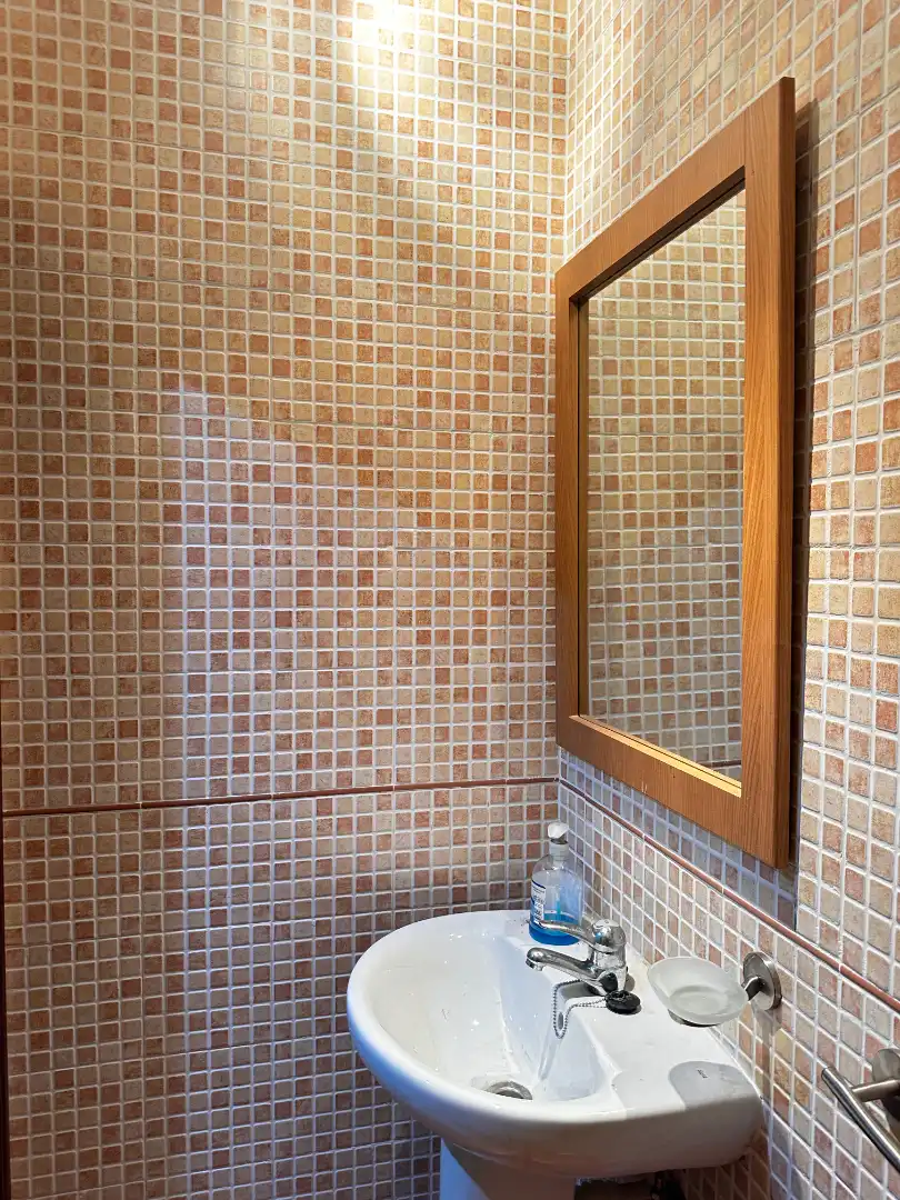 Baño de Casa o chalet en venta en Las Rozas de Madrid con Aire acondicionado, Calefacción y Jardín privado