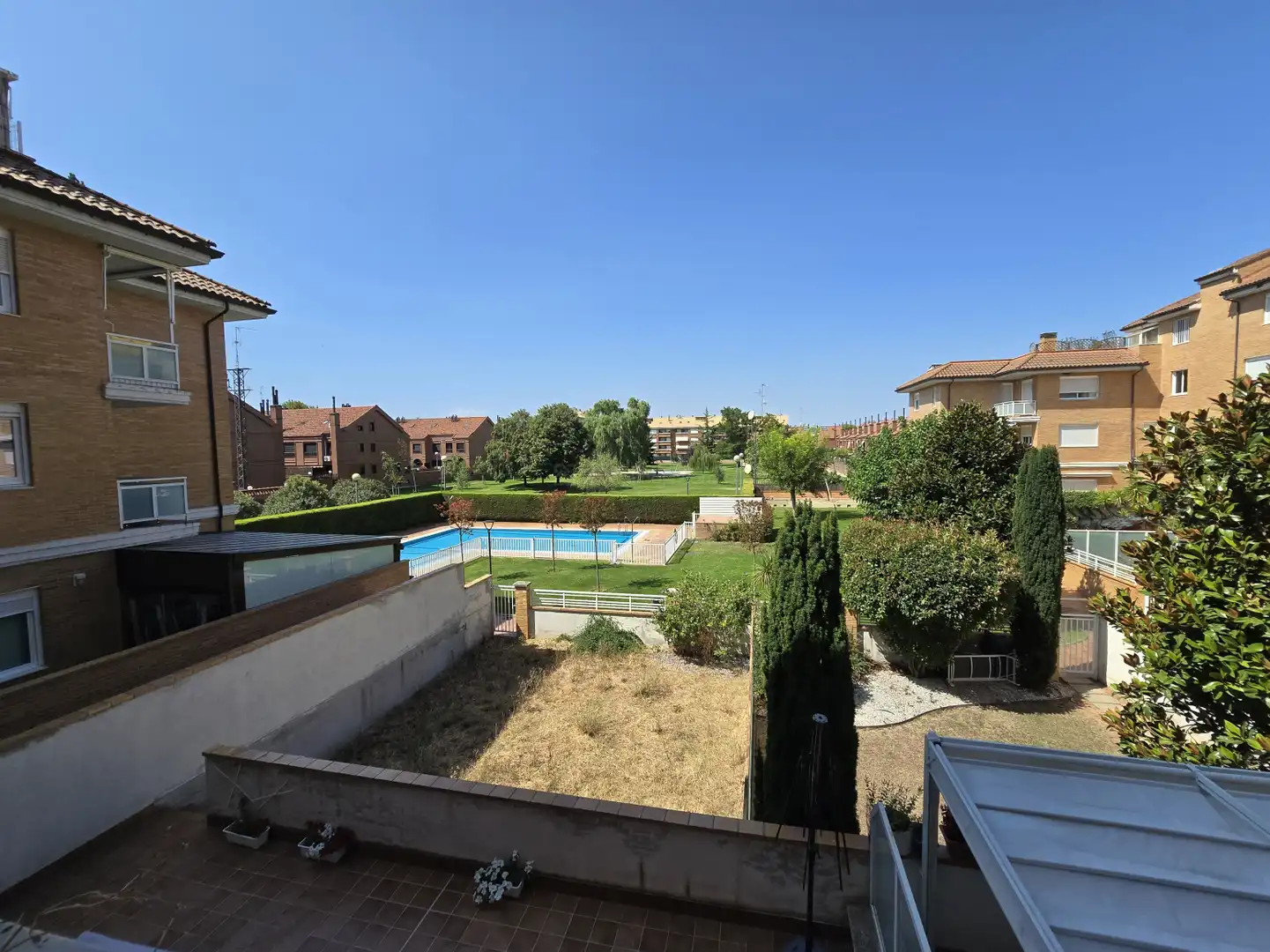 Garden of Flat for sale in  Logroño  with Heating, Private garden and Storage room
