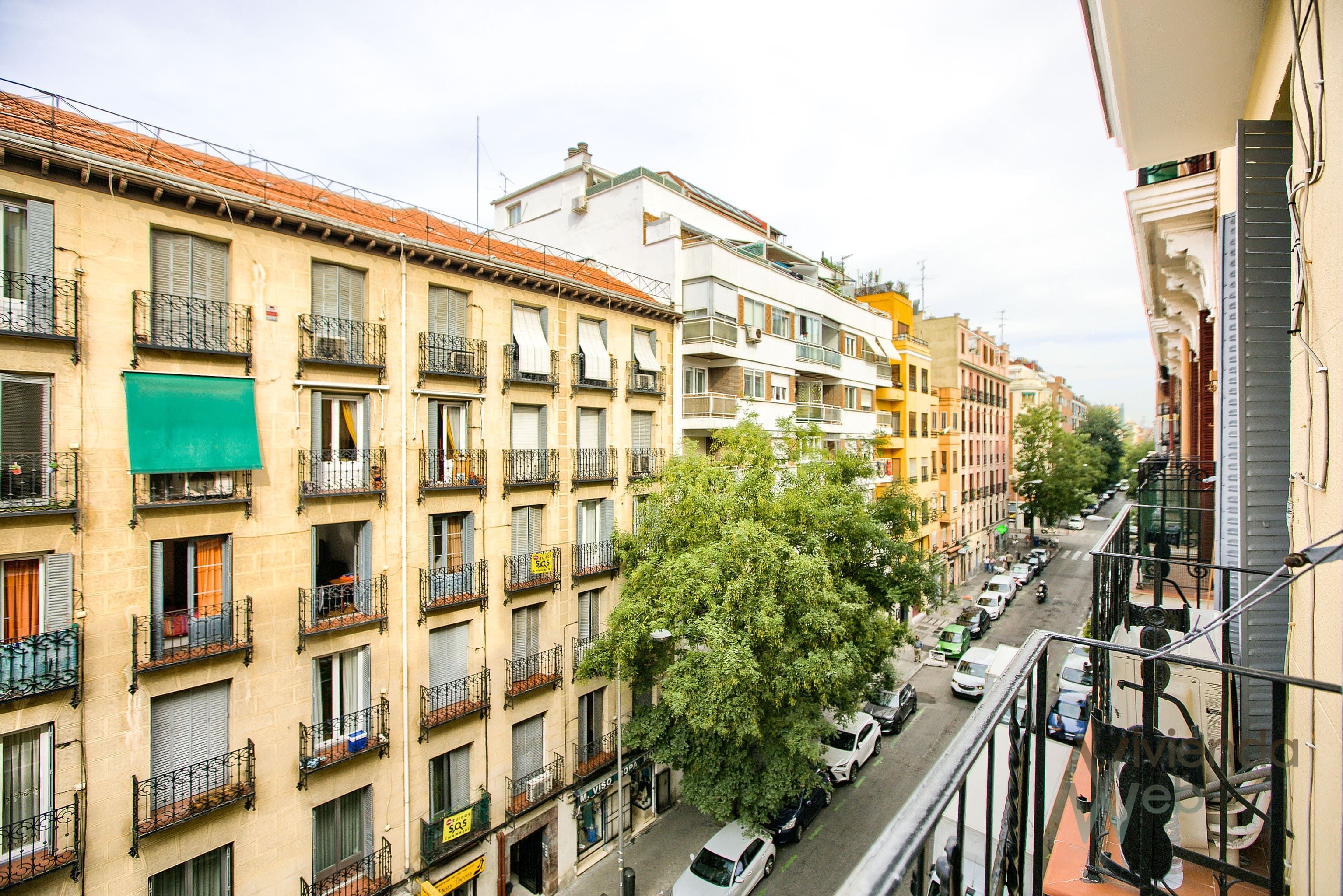 Vista exterior de Pis de lloguer en  Madrid Capital amb Aire condicionat, Calefacció i Parquet
