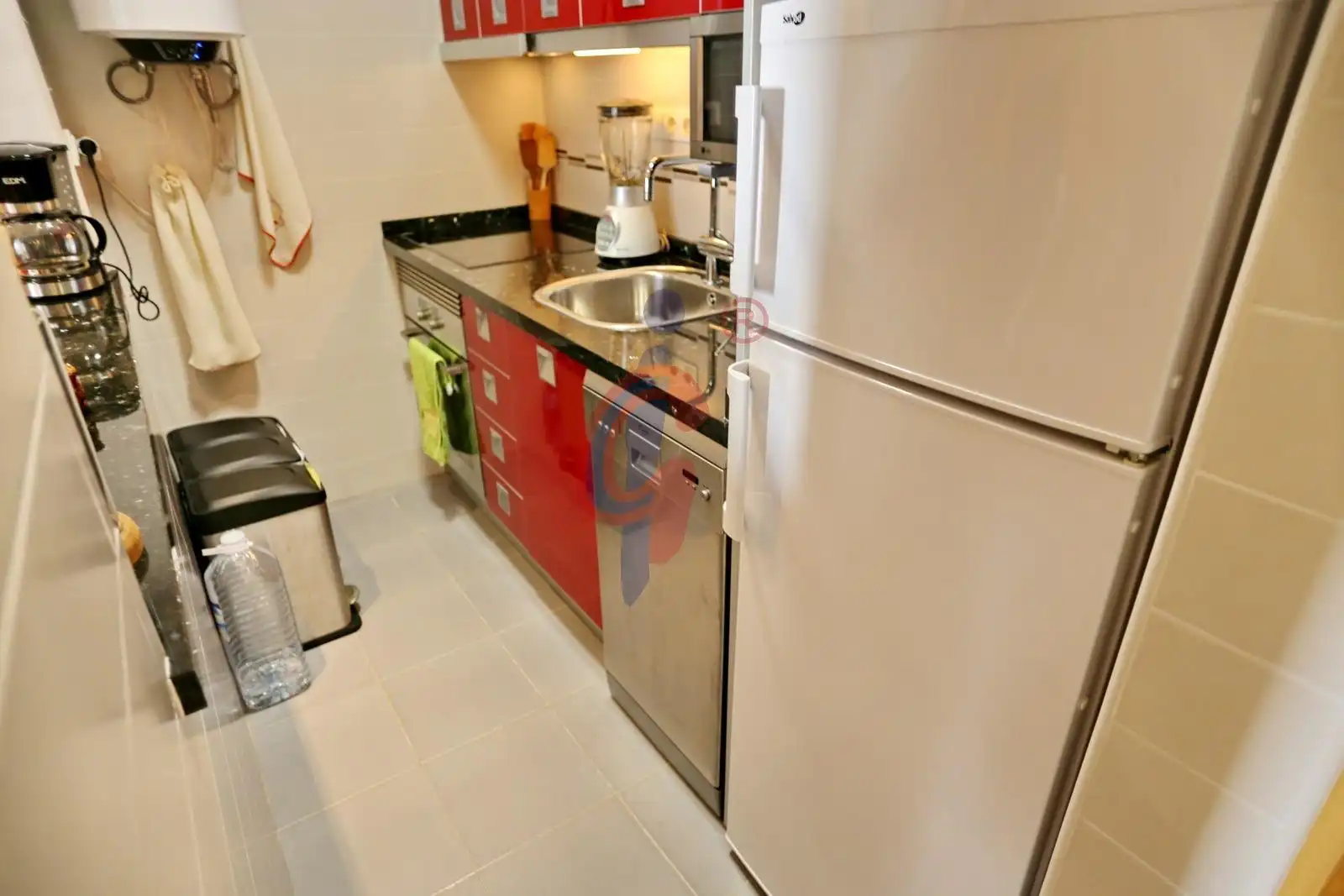 Cocina de Apartamento en venta en Guardamar del Segura con Aire acondicionado, Calefacción y Parquet