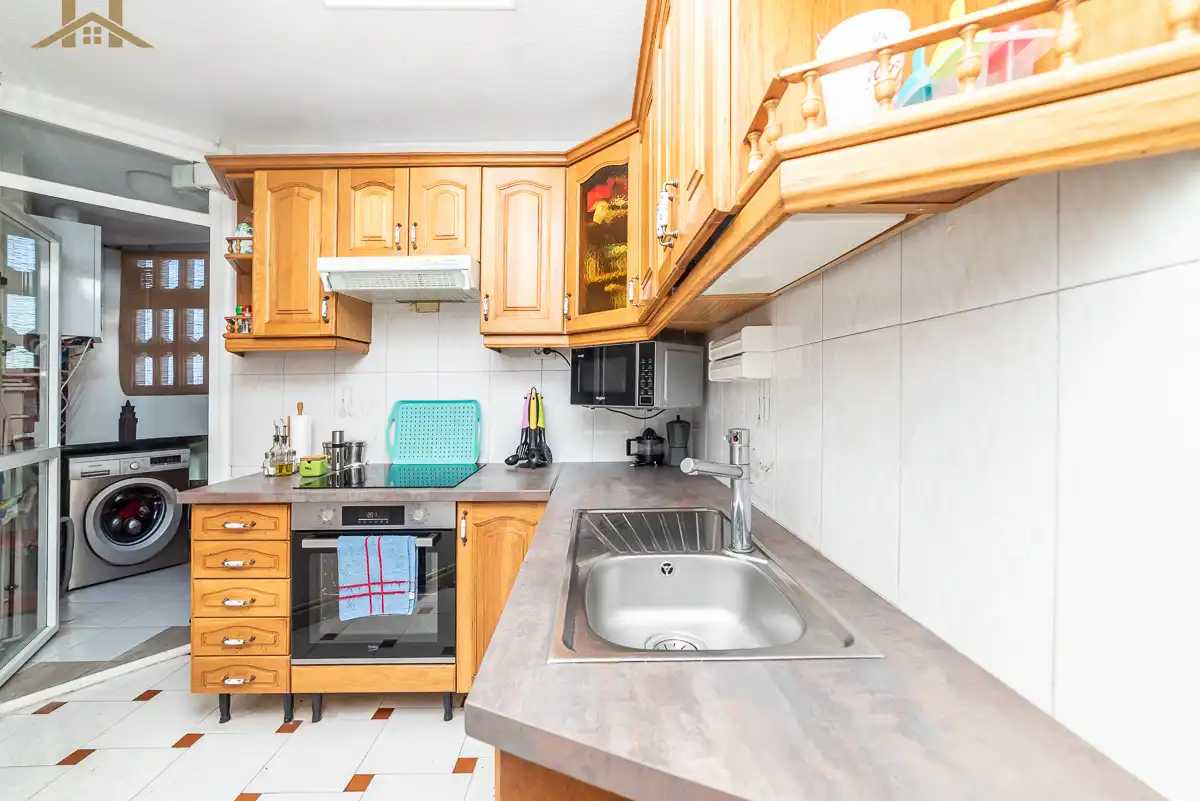Kitchen of Flat for sale in Móstoles  with Air Conditioner, Heating and Terrace
