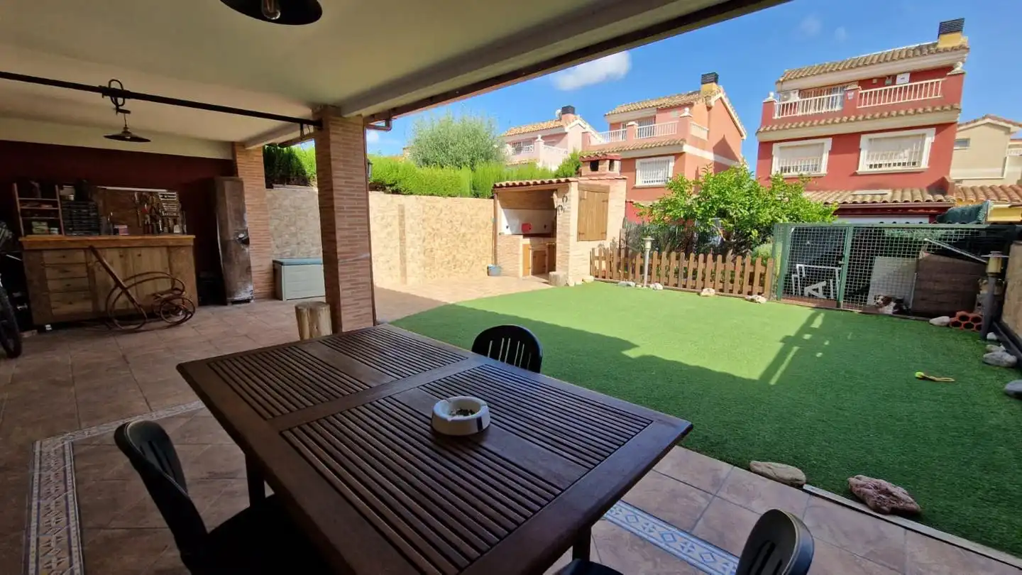 Terrassa de Casa o xalet en venda en Moncada amb Jardí privat i Terrassa