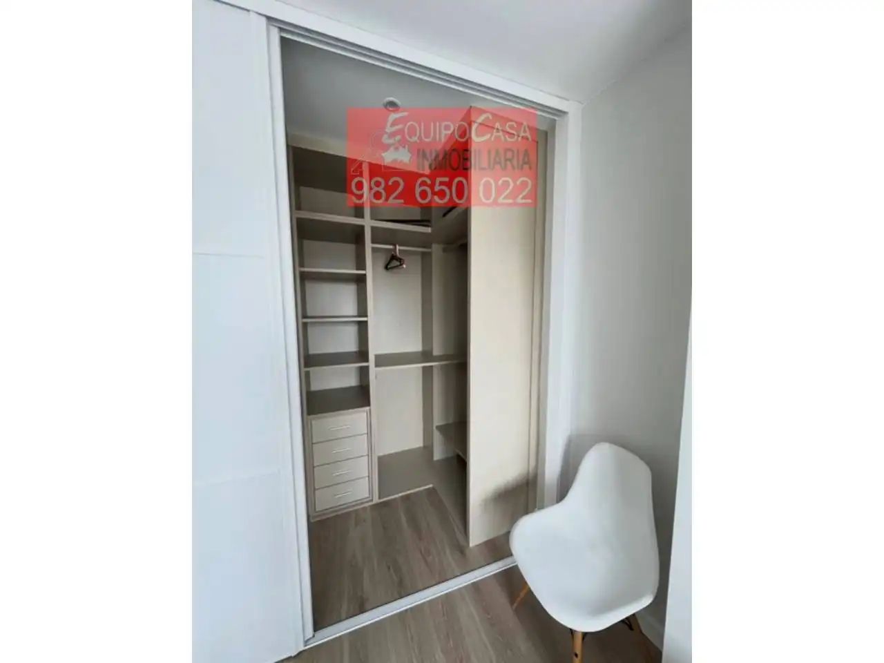 Schlafzimmer von Maisonette zur Miete in Lugo mit Heizung, Terrasse und Möbliert