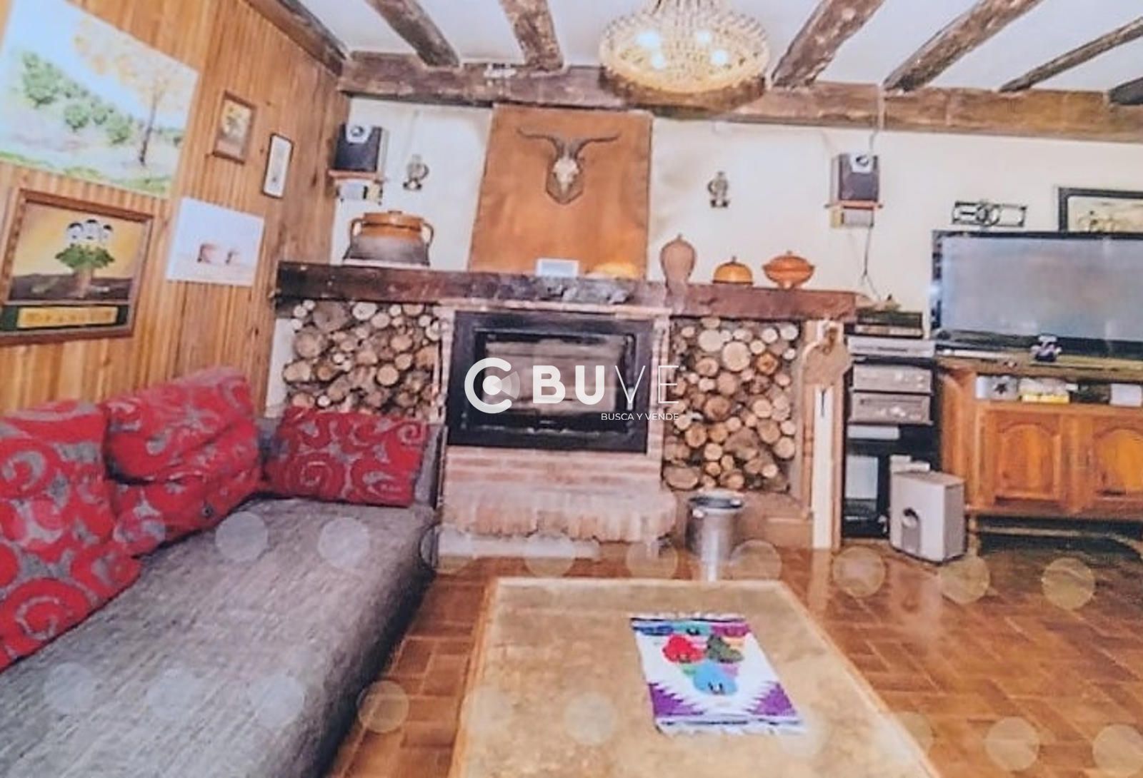 Sala d'estar de Casa o xalet en venda en San Miguel del Pino amb Aire condicionat, Calefacció i Jardí privat