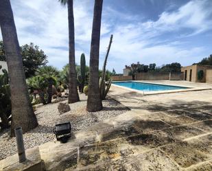 Piscina de Casa o xalet de lloguer en Ses Salines amb Aire condicionat, Calefacció i Jardí privat