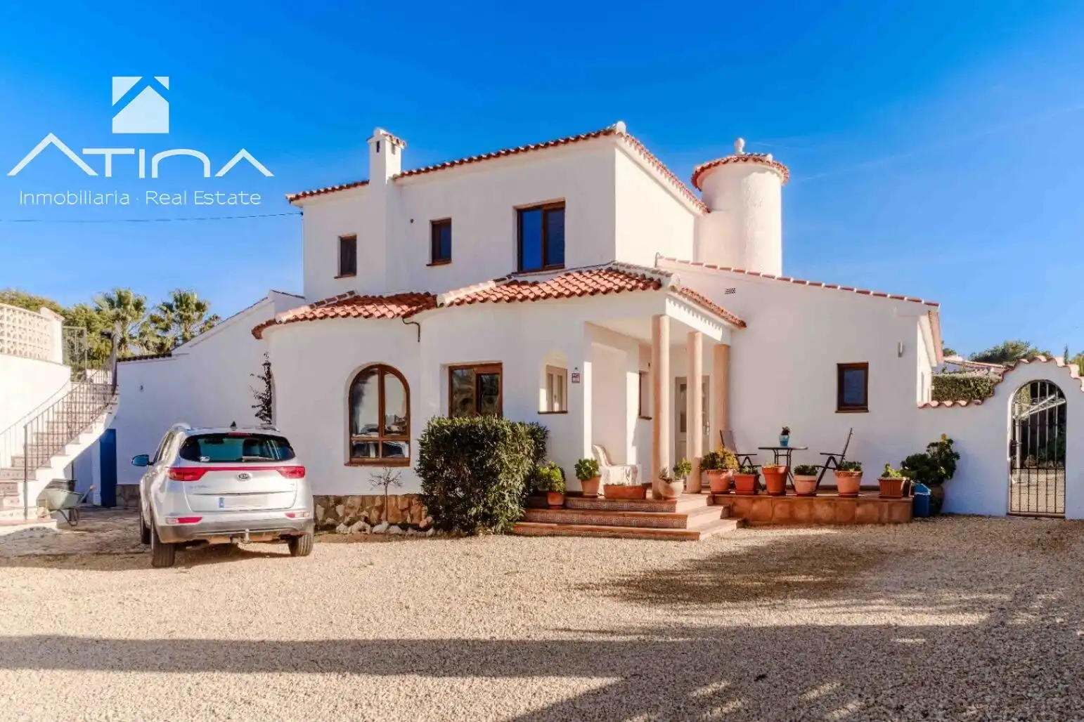Exterior view of Houses for sale in Jávea / Xàbia  with Air Conditioner, Private garden and Terrace