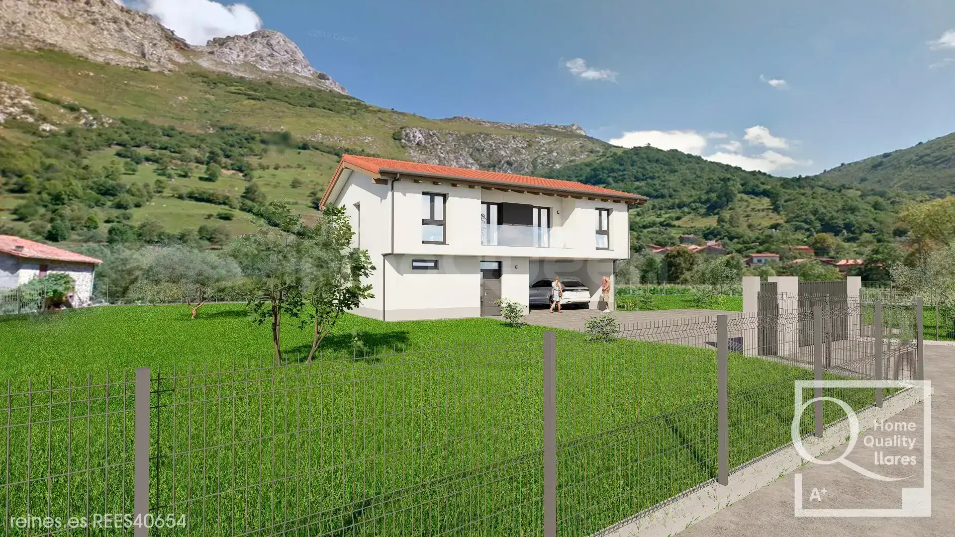Exterior view of Houses for sale in Peñamellera Alta  with Heating and Private garden