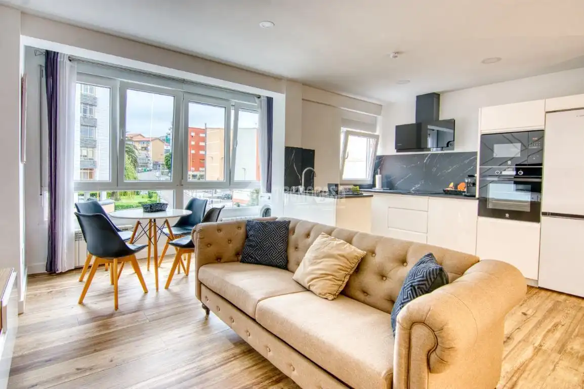 Sala de estar de Piso en venta en Santander con Calefacción