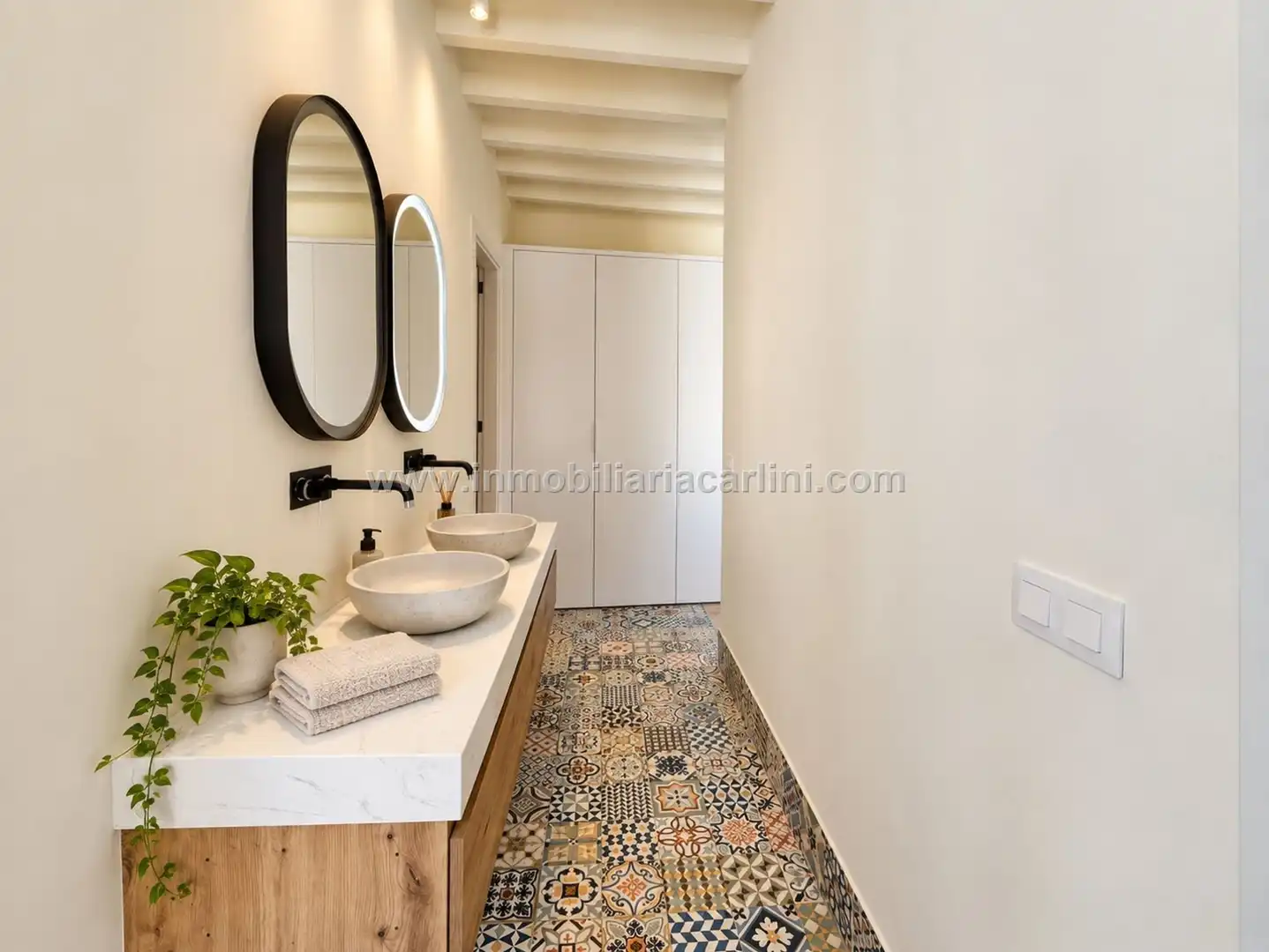 Badezimmer von Wohnung zur Miete in  Palma de Mallorca