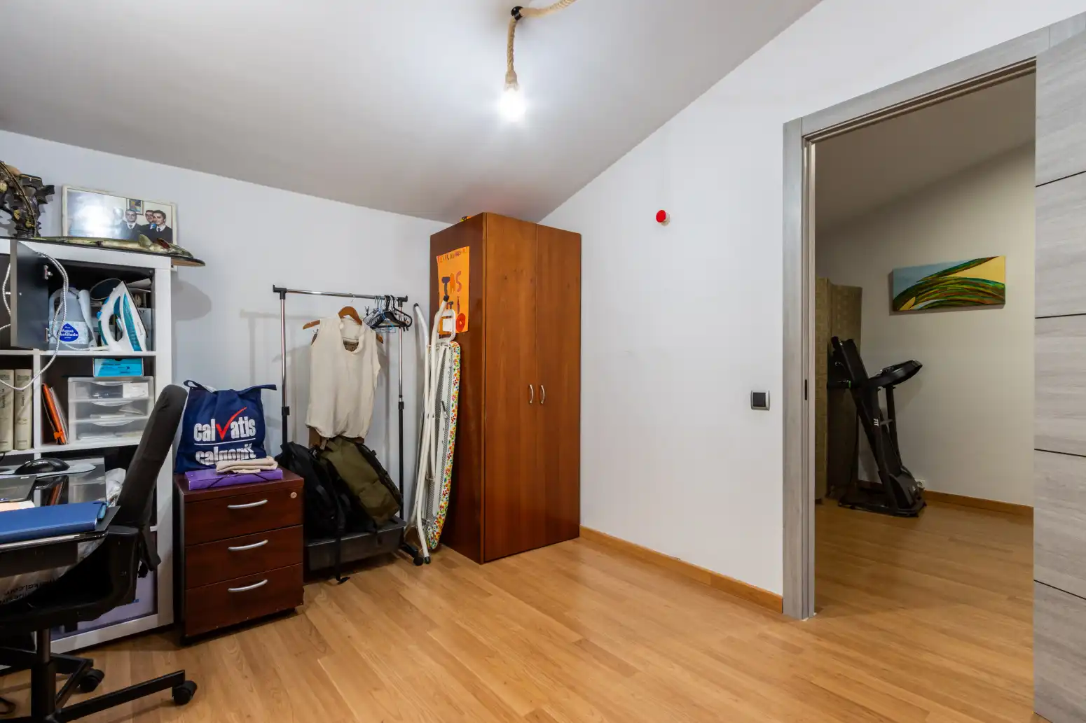 Bedroom of Flat for sale in Terrassa  with Air Conditioner, Heating and Parquet flooring