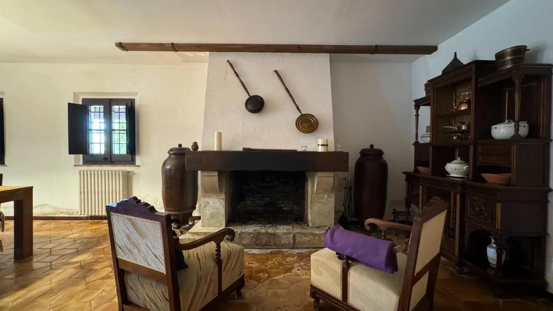 Sala de estar de Casa o chalet en venta en Llambilles con Calefacción, Jardín privado y Terraza