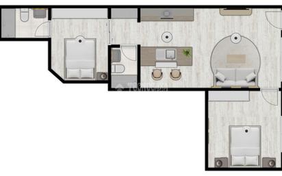 Bedroom of Flat for sale in Alcobendas  with Air Conditioner