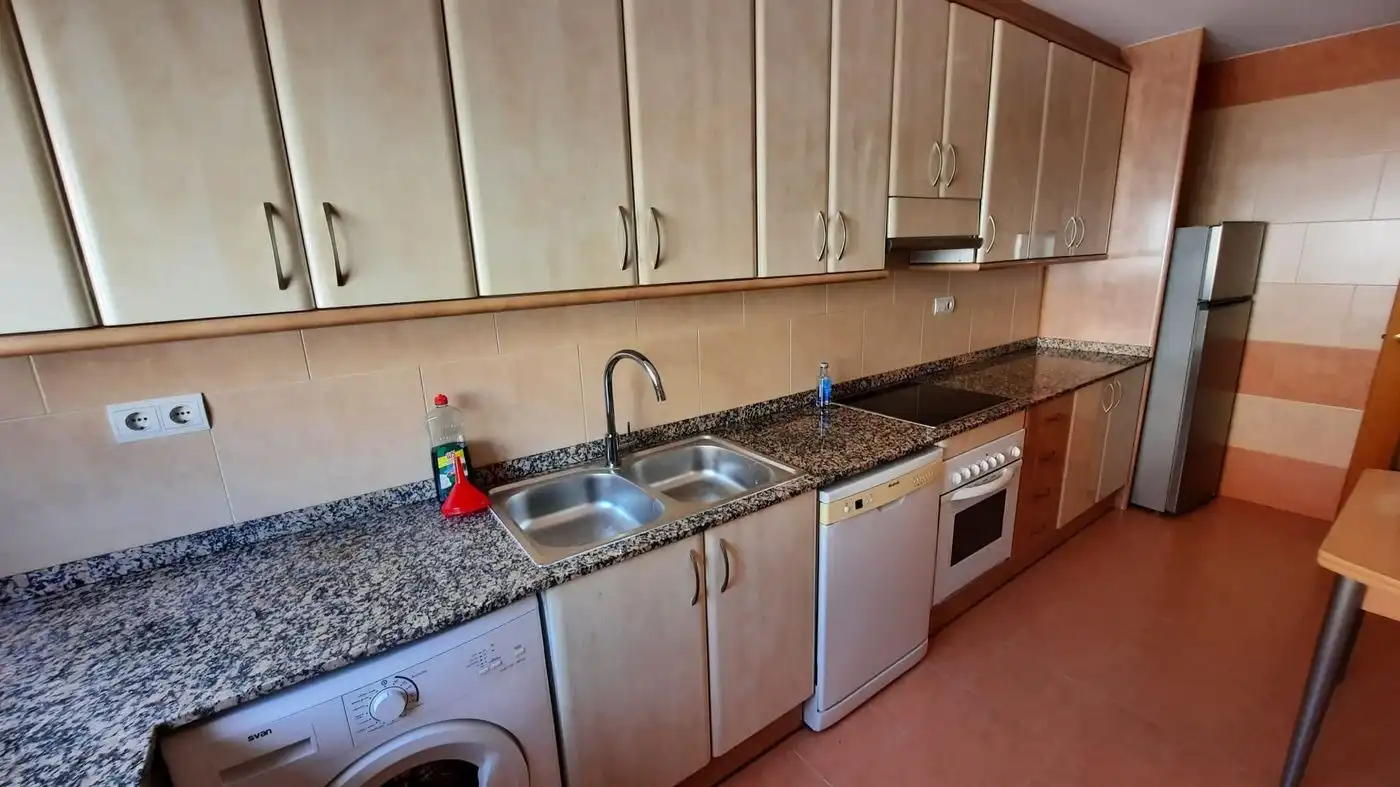 Kitchen of Flat for sale in La Ràpita  with Air Conditioner, Heating and Terrace