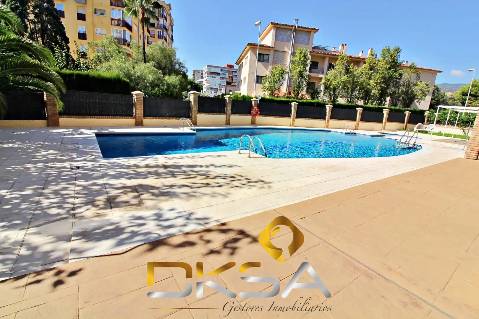 Swimming pool of Flat for sale in Benicasim / Benicàssim  with Private garden, Terrace and Balcony
