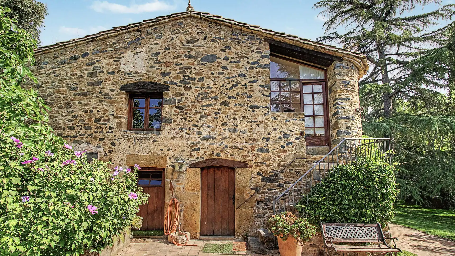 Vista exterior de Finca rústica en venda en Sant Gregori amb Aire condicionat, Calefacció i Jardí privat