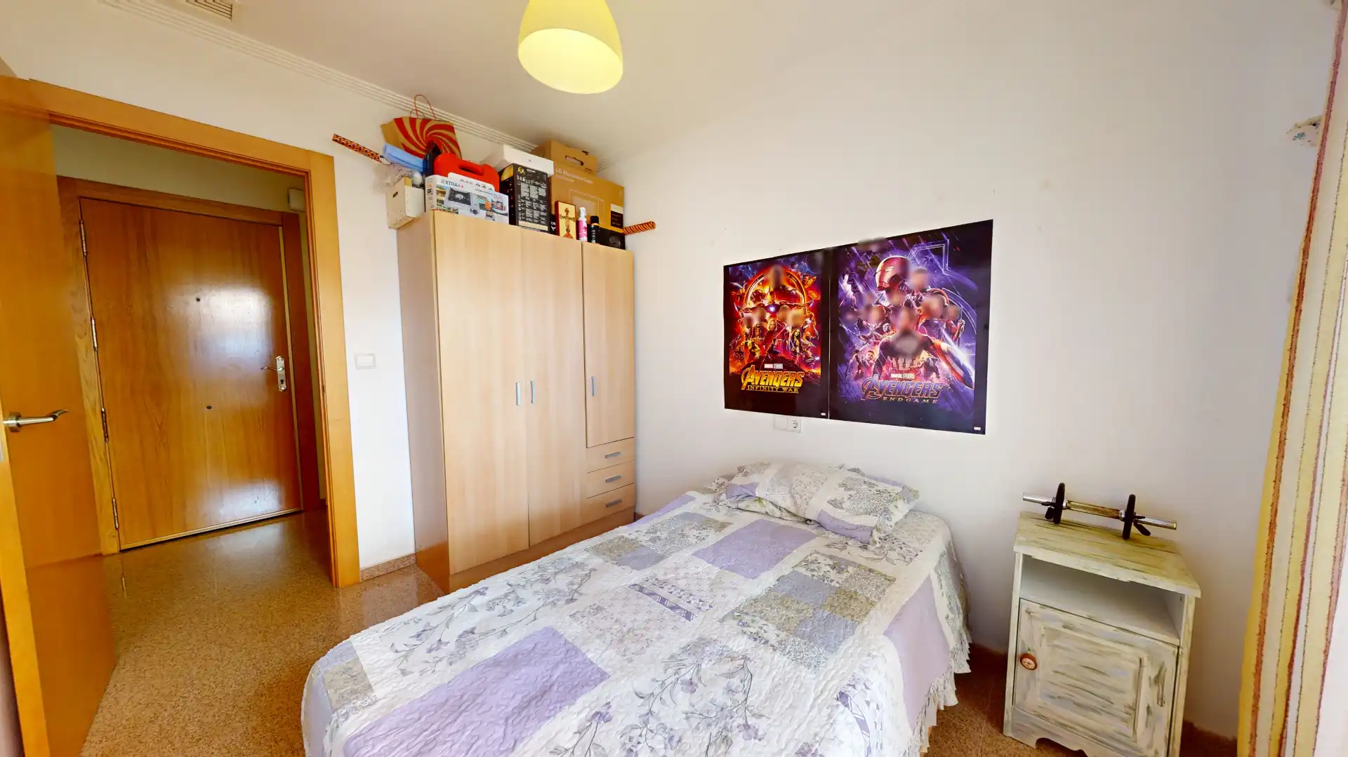 Bedroom of Flat for sale in Elda  with Terrace and Storage room
