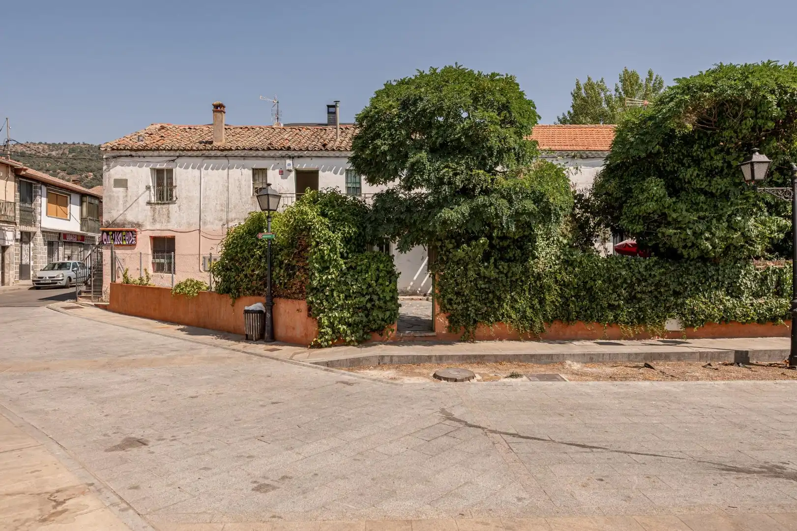 Vista exterior de Casa o chalet en venta en Santa María de la Alameda con Terraza