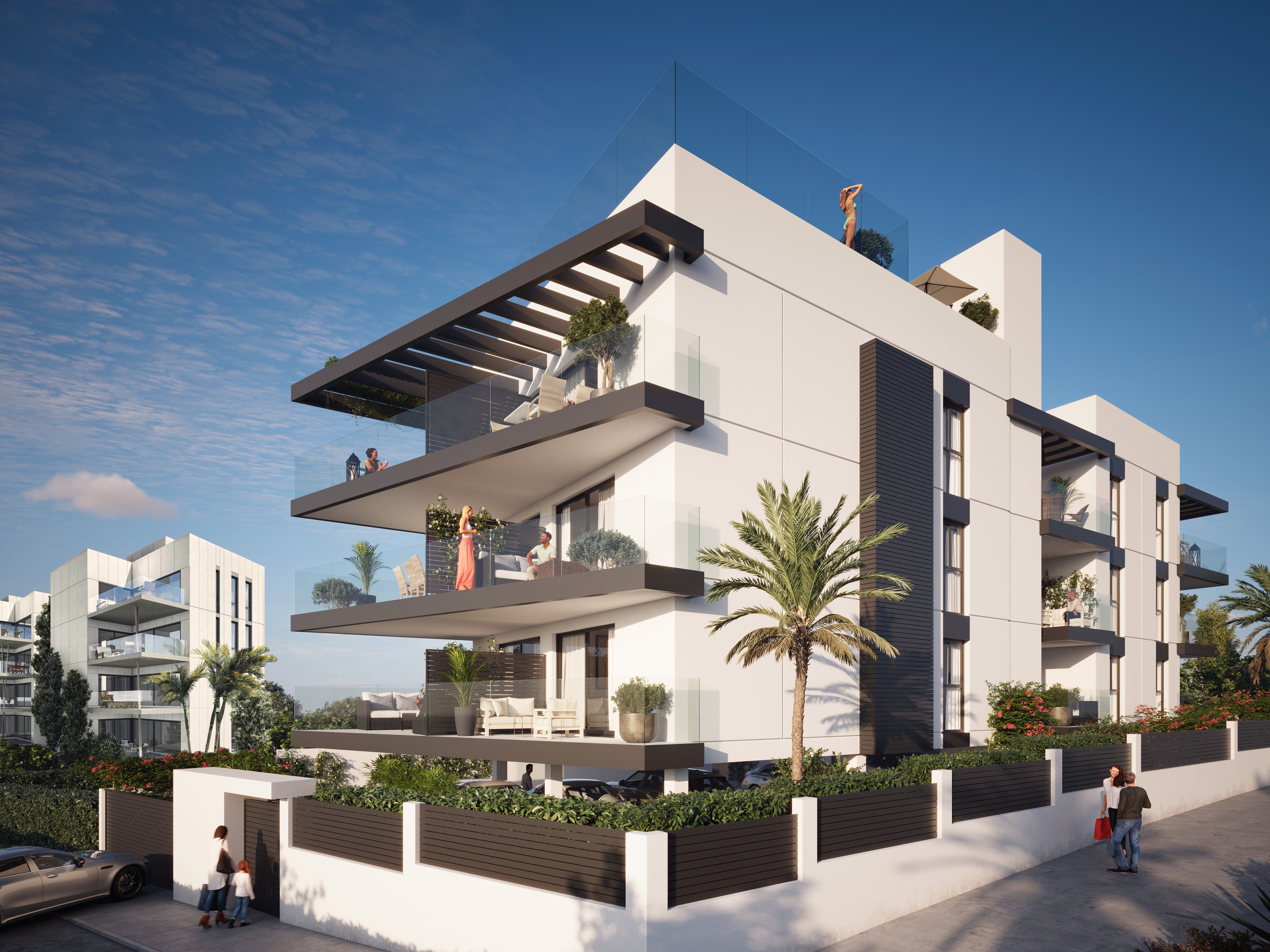 Exterior view of Flat for sale in Fuengirola  with Air Conditioner, Heating and Terrace