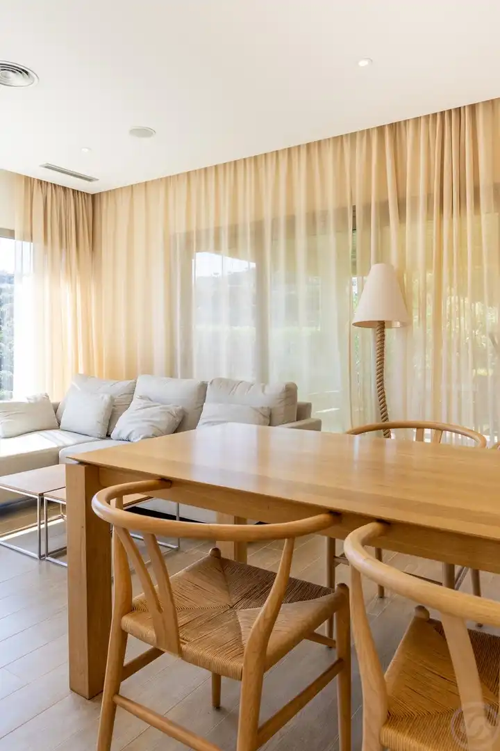 Sala de estar de Casa adosada en venta en Begur con Calefacción, Trastero y Piscina
