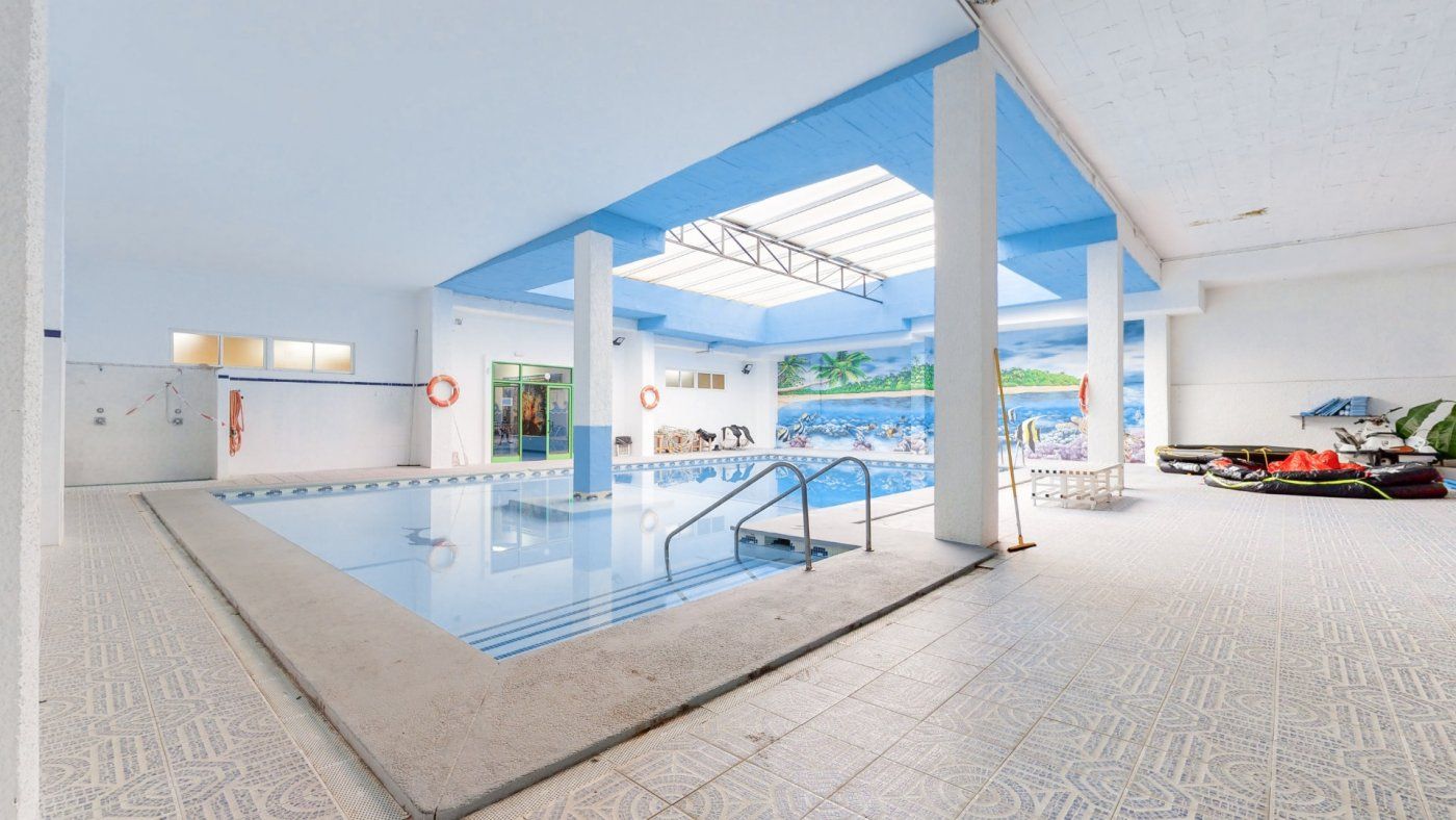 Swimming pool of Premises for sale in Benalmádena  with Air Conditioner