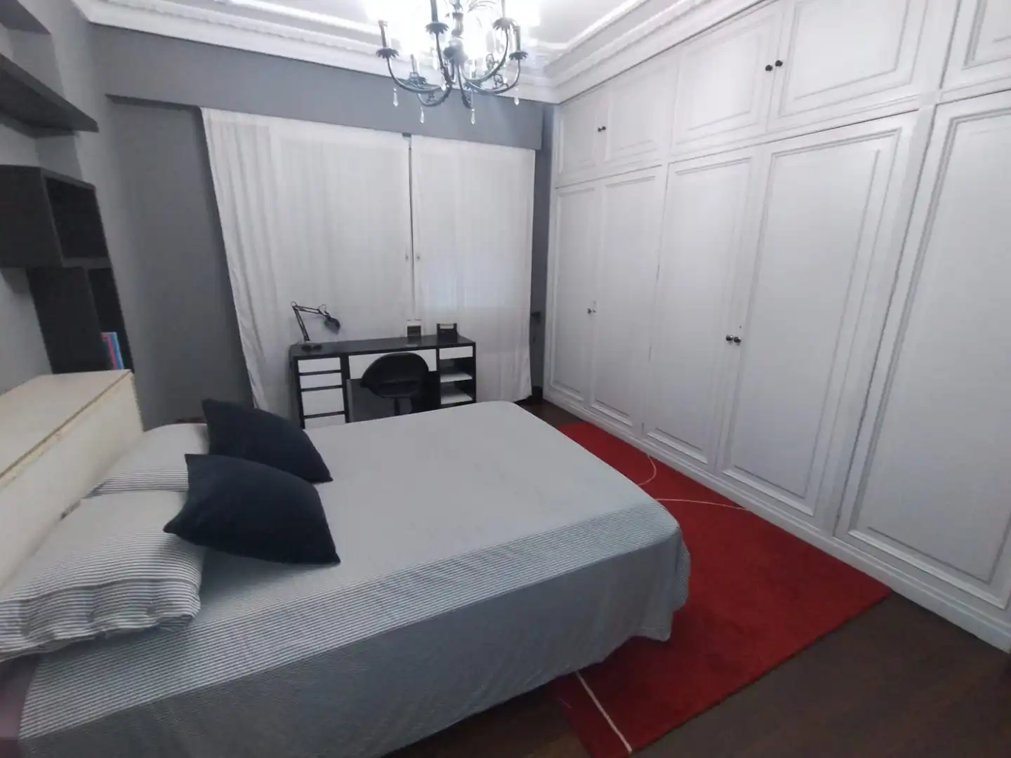 Bedroom of Flat for rent in Bilbao   with Heating, Parquet flooring and Furnished