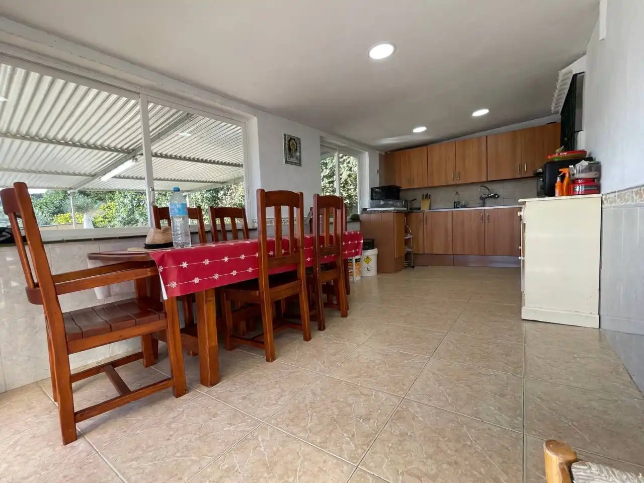 Cocina de Finca rústica en venta en Estepona con Jardín privado y Piscina