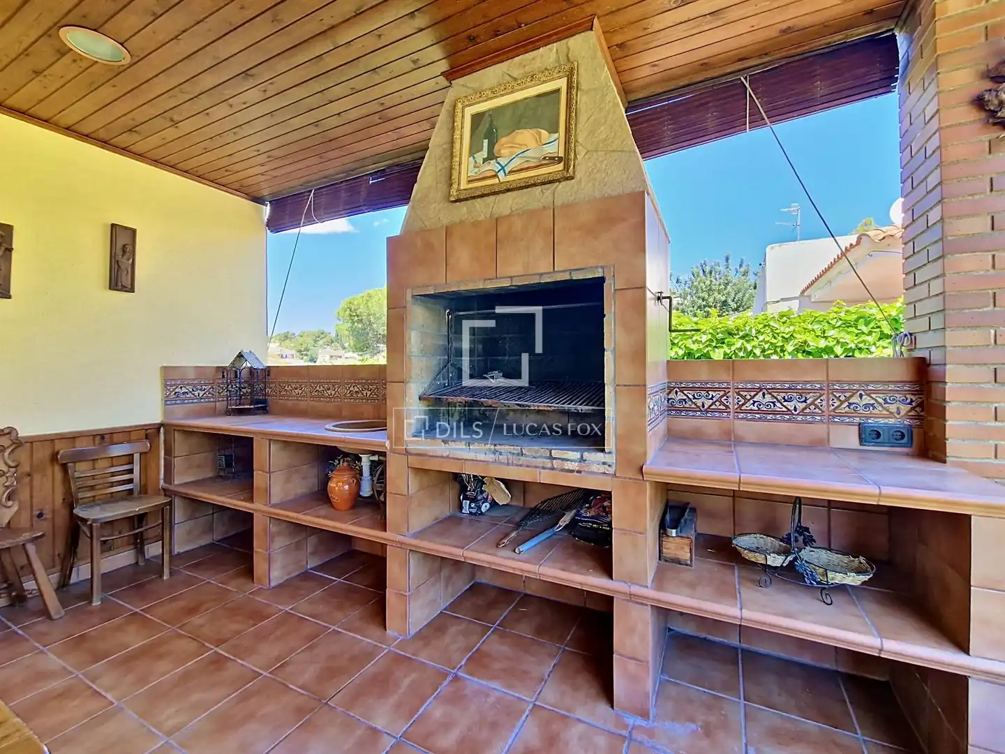 Terraza de Casa o chalet de alquiler en Cunit con Aire acondicionado, Calefacción y Jardín privado