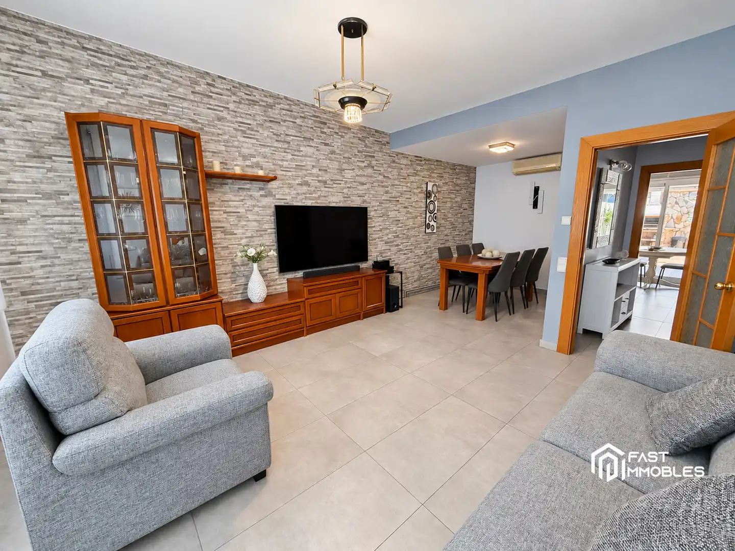 Living room of Detached homes for sale in Ponent