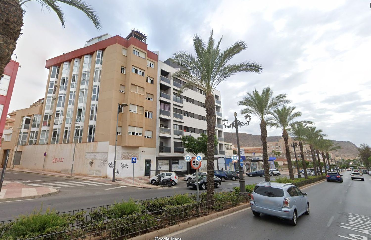 Vista exterior de Pis en venda en Roquetas de Mar