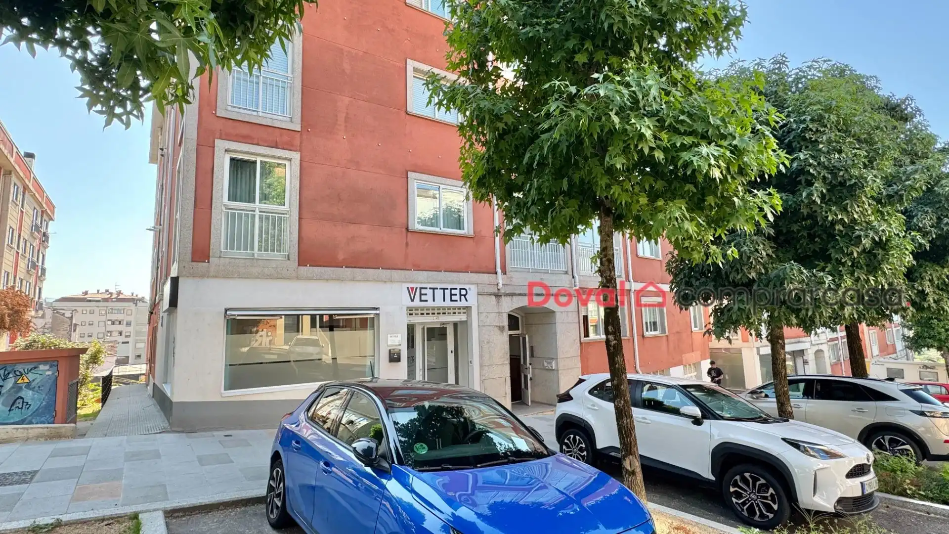 Exterior view of Flat for sale in Vigo   with Heating