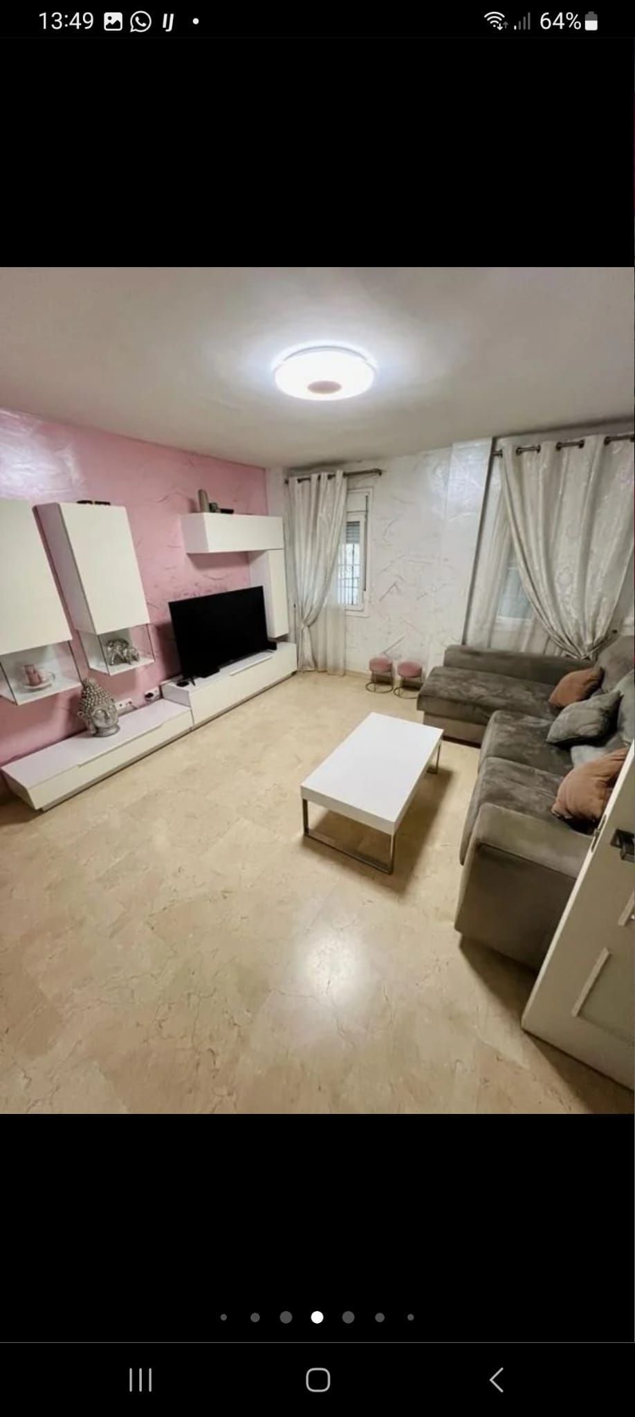 Living room of Single-family semi-detached for sale in La Línea de la Concepción  with Terrace and Furnished