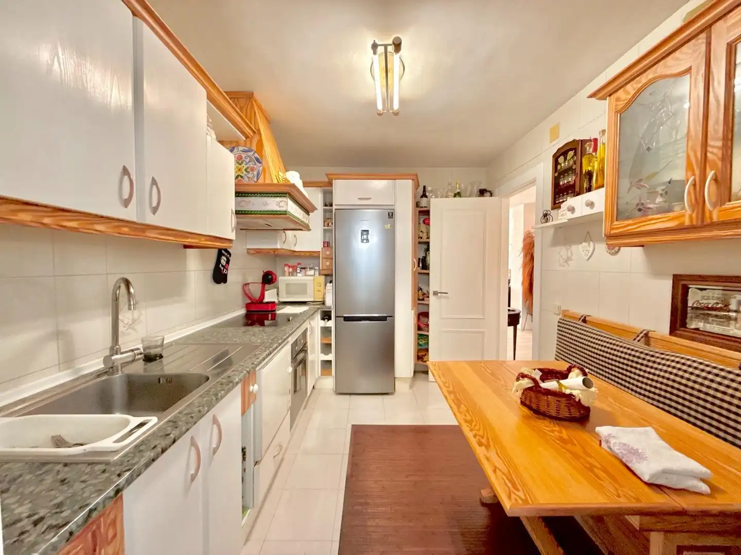 Cocina de Casa adosada en venta en Mijas con Aire acondicionado, Jardín privado y Terraza