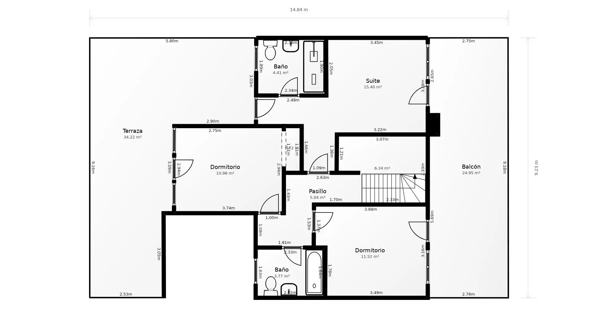 Chalet con jardín en venta en Hazas de Cesto, imagen 38